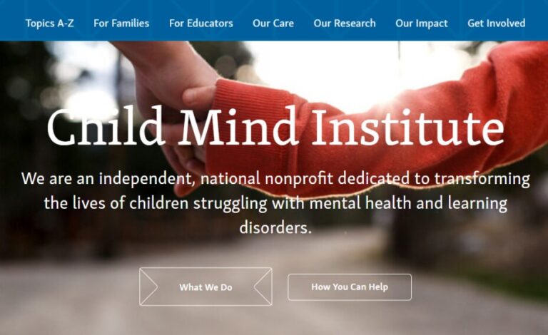 child mind institute website