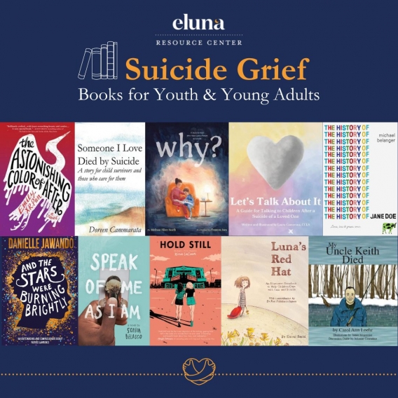 Suicide Grief book collage