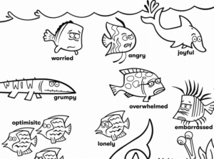 Ocean of Emotion activity worksheet