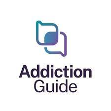 addiction guide logo on white background