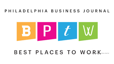 Philadelphia business journal best places to work logo