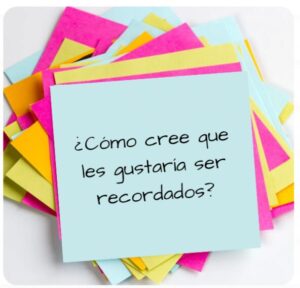 Tarjetas de Recuerdos post it note image