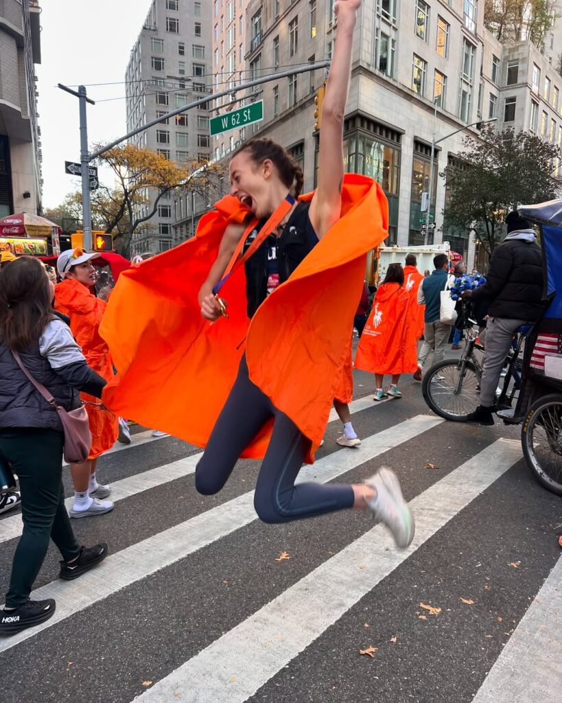 new york marathon runners raise for eluna