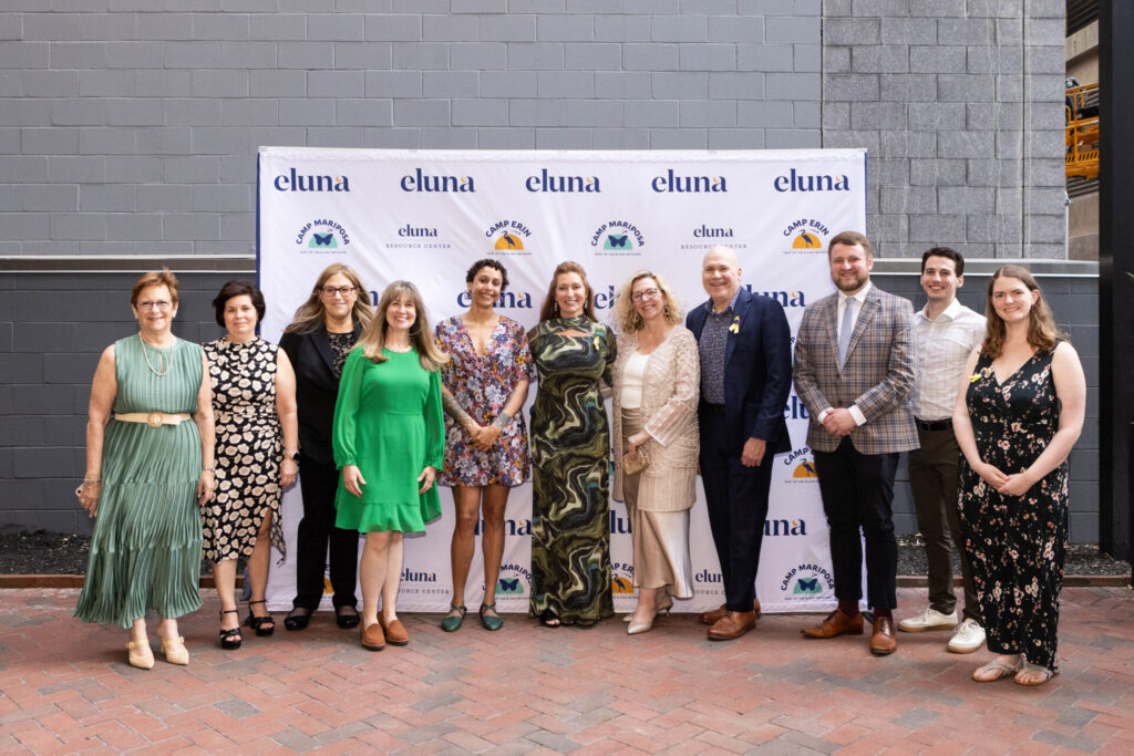 eluna staff at eluna's champion for children 2025 fundraiser