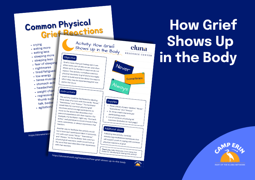 Activity: How Grief Shows Up in the Body - Eluna
