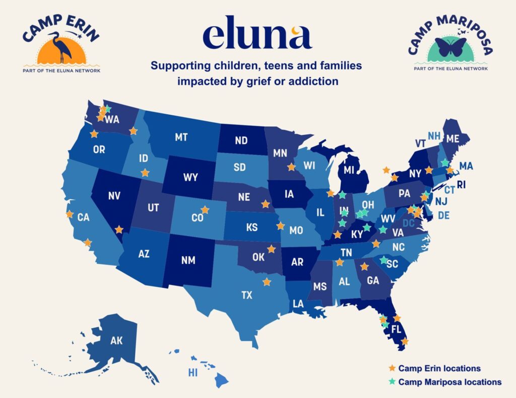 Map of all Eluna program locations.