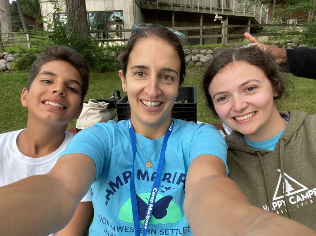 camp mariposa mentors at addiction prevention camp