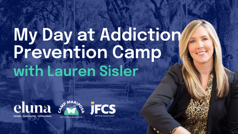 lauren sisler visits camp mariposa